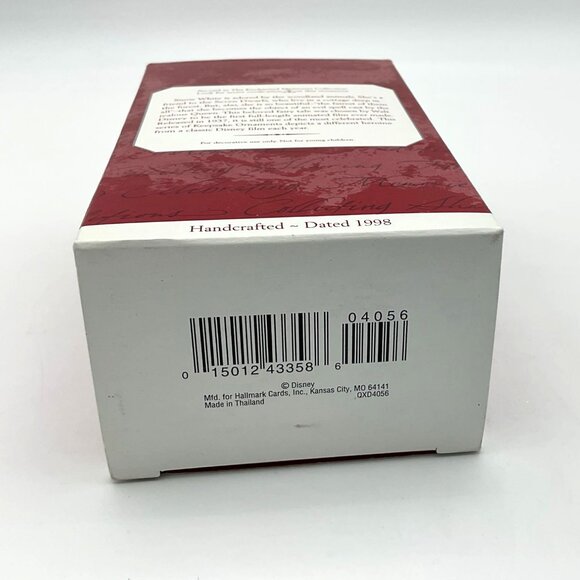 Hallmark Disney Snow White The Enchanted Memories Keepsake Vintage Ornament 1998 - Picture 9 of 9